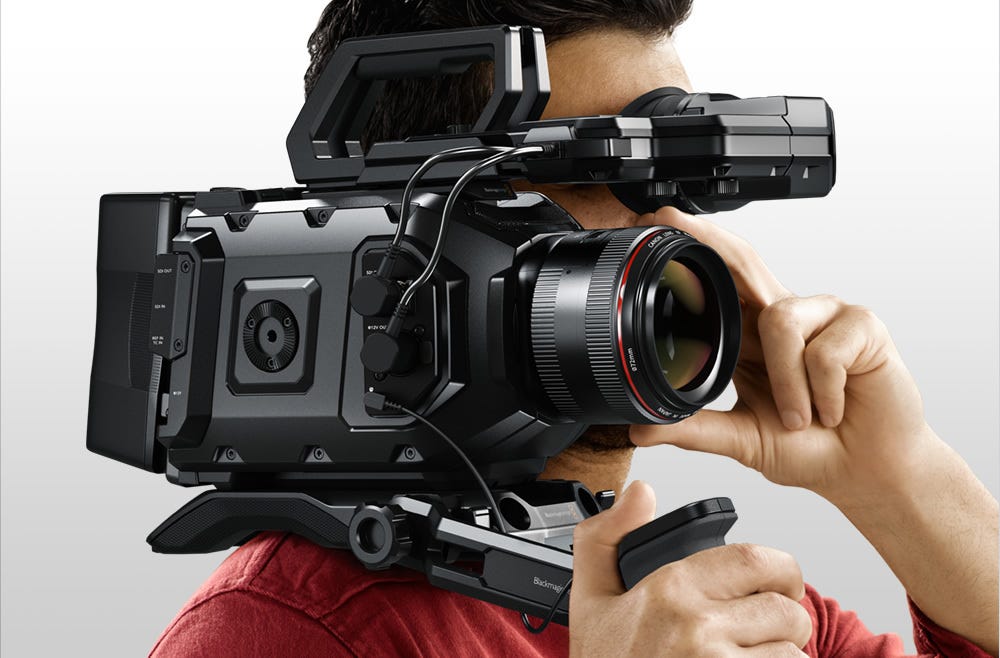Blackmagic URSA Mini - The World's Lightest Handheld Super 35 Digital Film Camera